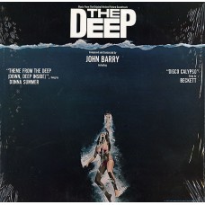 John Barry – The Deep (Music From The Original Motion Picture Soundtrack) + 4x12'' постер + прозрачный голубой винил