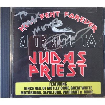 CD - Various – Hell Bent Forever - A Tribute To Judas Priest - ( автограф Tim "Ripper") - CLP 2972