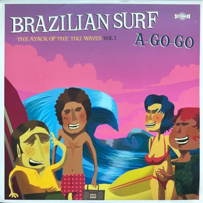 Various - Brazilian Surf A-Go-Go: The Attack Of The Tiki Waves Vol.1 LP - GROO 006 LP