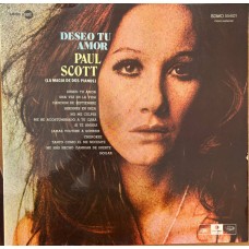 Paul Scott – Deseo Tu Amor LP Argentina - SDMO 55601