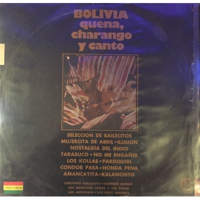 Bolivia - Quena, Сharango Y Canto - ASI 177 ASI 177