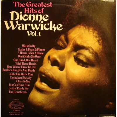 Dionne Warwicke  – The Greatest Hits Of Dionne Warwicke Vol. 1 LP - SHM 789