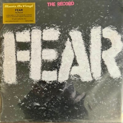 Fear  – The Record LP   Red Vinyl  - 8719262032408 