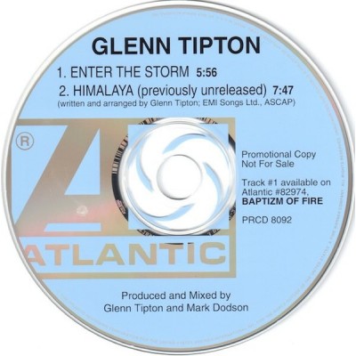 CD - Glenn Tipton (Judas Priest) – Enter The Storm CD Promo  PRCD 8092