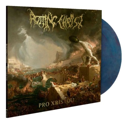 Rotting Christ - Pro Xristou LP Прозрачный красный с синим матовый винил + 12-стр. буклет Ltd Ed 600 шт.