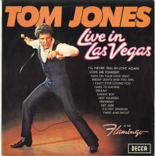 Tom Jones – Live In Las Vegas  LP Argentina