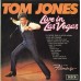 Tom Jones – Live In Las Vegas  LP Argentina - ZAL 9252