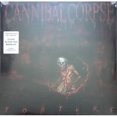 Cannibal Corpse - Torture LP Прозрачно-красный матовый винил - 252351