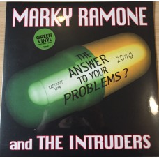 Marky Ramone And The Intruders – The Answer To Your Problems? LP Зелёный винил Ltd Ed 300 шт. Argentina 737186583934