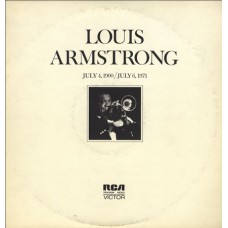 Louis Armstrong – July 4, 1900 - July 6, 1971 2LP US 1971 Gatefold