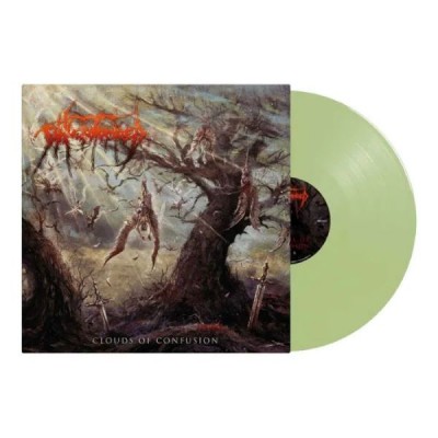 Phlebotomized - Clouds Of Confusion LP Green Coke Bottle Gatefold  HHR 2023-18