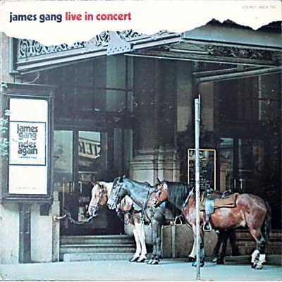 James Gang – Live In Concert  LP - US 1971 - ABCX 733