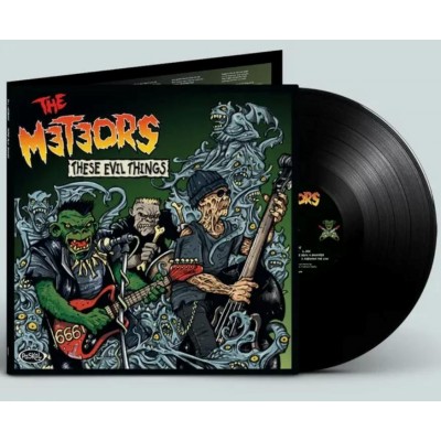 The Meteors - These Evil Things LP - SRE577LP