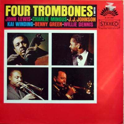 John Lewis - Charlie Mingus - J.J. Johnson - Kai Winding - Benny Green - Willie Dennis – Four Trombones Volume 2 LP – 30 AM 6058