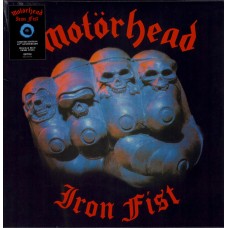 Motörhead - Iron Fist LP Чёрный винил с синими завихрениями