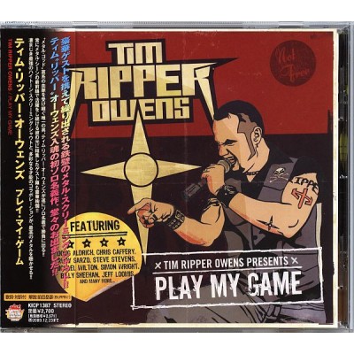 CD - Tim Ripper Owens – Play My Game (Автограф Tim "Ripper" + автографы музыкантов группы) - KICP 1387