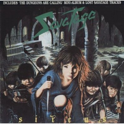 CD Savatage - Sirens / Dungeons Are Calling CD 1994 UK - CDZORRO 83