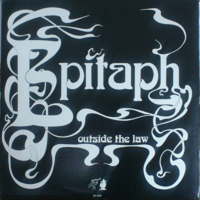 Epitaph  – Outside The Law LP - 1974 US - BG-1009