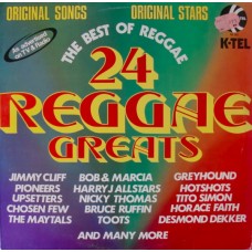 Various – 24 Reggae Greats LP 1974 UK (Jimmy Cliff, Lee Perry. Maytals, Desmond Dekker и др.)