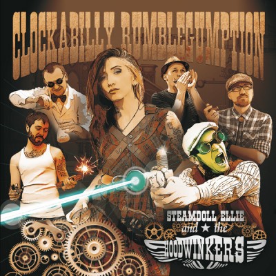 CD - Steamdoll Ellie And The Hoodwinkers – Clockabilly - RUF 018