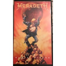 VHS - Megadeth – Rusted Pieces - Japan, Original
