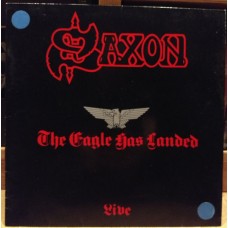 Saxon - The Eagle Has Landed Live LP 1982 Scandinavia