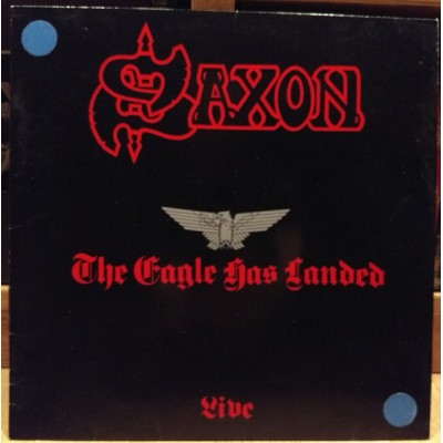 Saxon - The Eagle Has Landed Live LP 1982 Scandinavia - CARS 67870