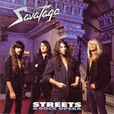 CD Savatage - Streets: A Rock Opera CD Jewel Case 1991 Germany