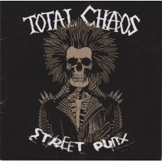 7" Total Chaos ‎– Street Punx '7 + CD + Poster + Sticker с автографами! 