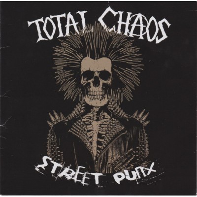 7" Total Chaos ‎– Street Punx '7 + CD + Poster + Sticker с автографами! 