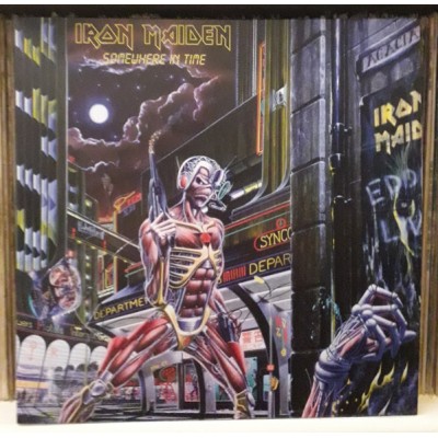 Iron Maiden – Somewhere In Time LP Gatefold Ltd Ed Black Vinyl + 16-page Booklet Deluxe Edition Argentina 2564624854