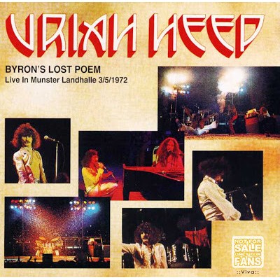 CD Uriah Heep – Byron's Lost Poem, Italy (с автографом Кена Хенсли)