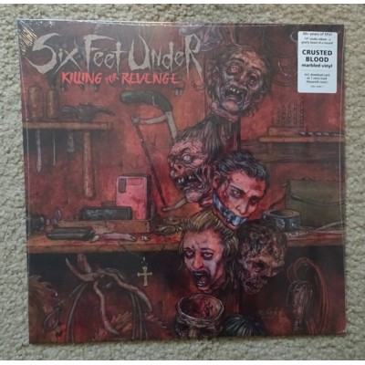 Six Feet Under – Killing For Revenge LP Красный винил 3984-16085-7