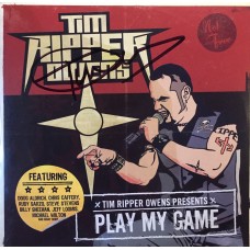 CD - Tim Ripper Owens  – Play My Game (Автограф Tim "Ripper" )