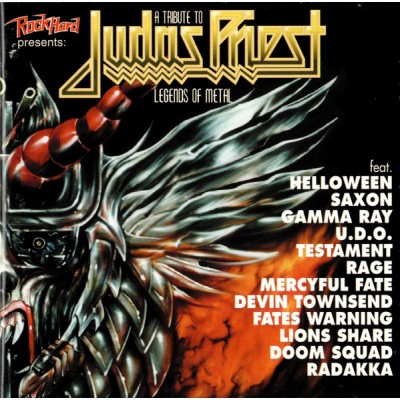 CD - Various – A Tribute To Judas Priest Legends Of Metal Vol I (Автографы: Helloween, Gamma Ray, U.D.O., Rage) 77115-2