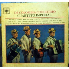 Cuarteto Imperial – De Colombia Con Ritmo LP Argentina - 8545