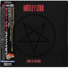 CD Motley Crue - Shout At The Devil - JAPAN! Mini-Vinyl version, Bonus Tracks!