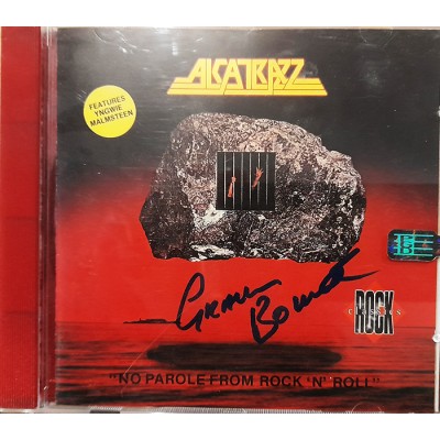 CD - Alcatrazz with Yngwie Malmsteen – No Parole From Rock 'N' Roll с Автографoм Graham Bonnet! 5016583113322