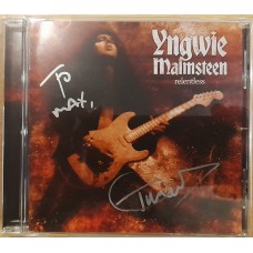 CD - Yngwie J. Malmsteen – Relentless - Japan! Автограф Tim "Ripper" Owens!