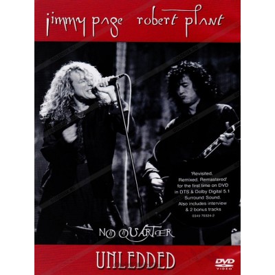 DVD  Jimmy Page & Robert Plant: No Quarter - Unledded 603497032426
