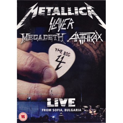 DVD Metallica, Slayer, Megadeth, Anthrax – The Big 4: Live From Sofia, Bulgaria 06025 275 054-6 6