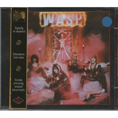 CD - W.A.S.P. – W.A.S.P. - original remaster, booklet, bonus tracks, c автографом Chris Holmes! SMMCD501