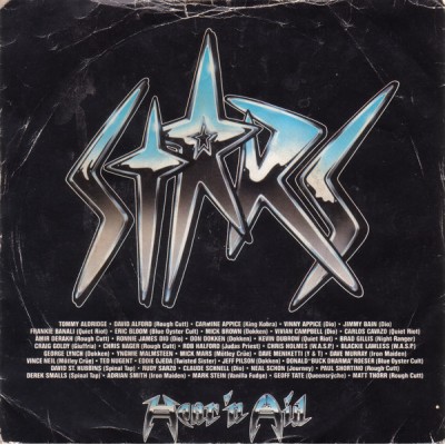 7''  Hear'n Aid – Stars 884 004-7