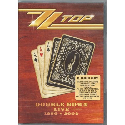 DVD  ZZ Top – Double Down Live 1980 ★ 2008