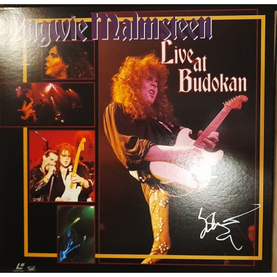 Laser Disc - Yngwie Malmsteen – Live At Budokan Collection c автографами Y.Malmsteen и Mike Terrana - Japan! 4988013670983