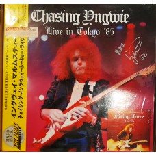 Laser Disc - Yngwie J. Malmsteen's Rising Force – Chasing Yngwie (Live In Tokyo '85) c автографом Y.Malmsteen - Japan!