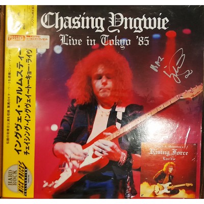 Laser Disc - Yngwie J. Malmsteen's Rising Force – Chasing Yngwie (Live In Tokyo '85) c автографом Y.Malmsteen - Japan! 0988005166982