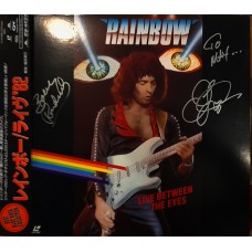 Laser Disc - Rainbow – Live Between The Eyes - Japan с автографами Joe Lynn Turner и Bobby Rondinelli!