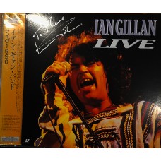 Laser Disc - Ian Gillan – Live - Japan с автографом Ian Gillan!