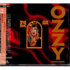 CD Ozzy Osbourne - Speak Of The Devil JAPAN c автографом Rudi Sarzo!